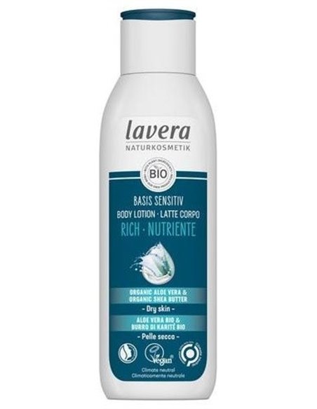 Basis Sensitiv Locion Corp. Rica Nutritiva 250Ml. de Lavera