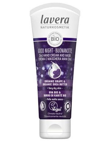 Crema De Manos Y Mascarilla Buenas Noches 75M Bio de Lavera