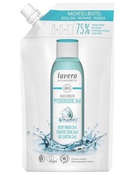 Basis Sensitiv Gel De Ducha-Champu  Recarga 500Ml. de Lavera