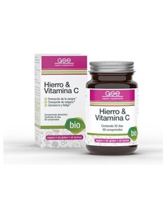 Hierro+ Vitamina C 60Comp. Bio Vegan de Gse