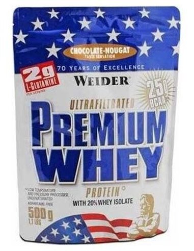 Weider Premium Whey Chocolate 500Gr. de Weider
