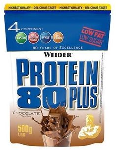 Weider Protein 80 Plus Chocolate 500Gr. de Weider