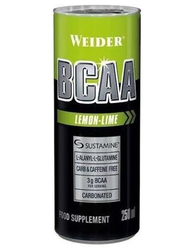 Weider Bcaa Drink Lima-Limon 250Ml.X24Ud. de Weider