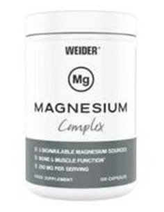 Weider Magnesium Complex 120Cap. de Weider