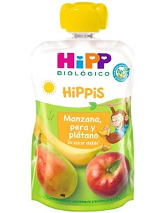 Pouches De Manzana Pera Y Platano  Bebibles 100Gr. de Hipp