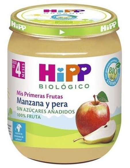 Tarrito De Manzana Y Pera Bio 125 g  de Hipp