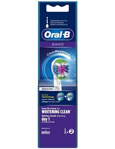 Oral-B Recambio Cepillo Elec 3D White 2 Un de Oral-B