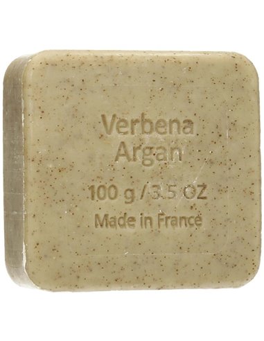Jabon Exfoliante Argan-Verbena Pastilla 100Gr. Bio de Savon Du Midi