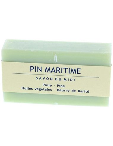 Jabon En Pastilla De Pino Maritimo 100Gr. Bio de Savon Du Midi