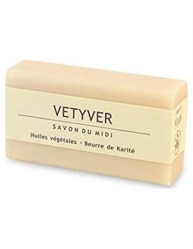 Jabon En Pastilla De Vetyver 100Gr. Bio de Savon Du Midi