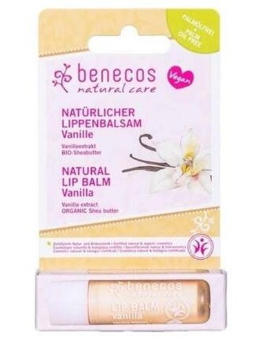 Balsamo Labial Vegano Vainilla Natural 4,8Gr. de Benecos