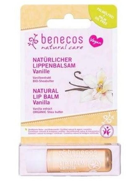 Balsamo Labial Vegano Vainilla Natural 4,8Gr. de Benecos