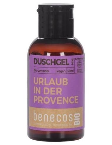 Gel De Baño Lavanda Mini Viaje 50Ml. Bio Vegano de Benecos