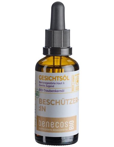 Aceite Facial Pepita De Uva 50Ml.  Bio Vegano de Benecos