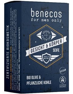 Jabon Solido For Men 75Gr. Vegano de Benecos