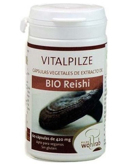 Reishi Bio 60Cap. de Pilze Wolhrab