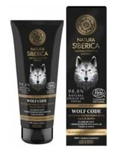 Wolf Code Men Crema Protectora Facial-Manos 80Ml. de Natura Siberica
