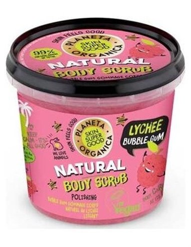 Exfoliante Corporal Lychee Bubble Gum 360Ml. de Skin Super Good