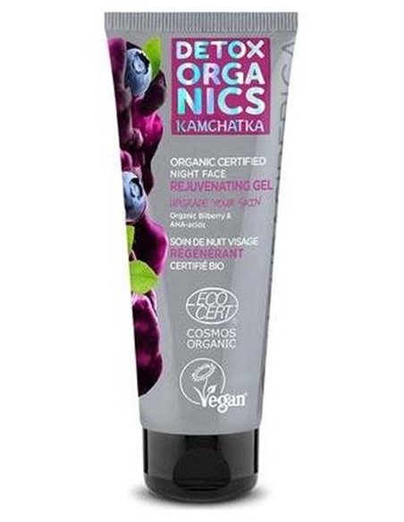 Detox Gel De Noche Facial Rejuvenecedor 75Ml. Eco de Natura Siberica