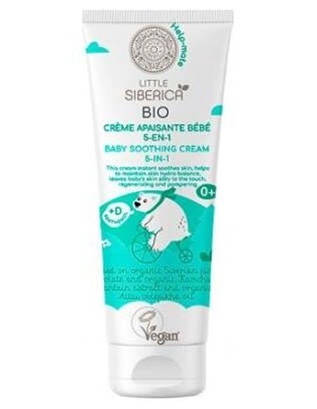 Little Siberica Crema Calmante 5 En 1 Bebe 75Ml de Natura Siberica