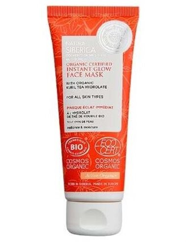 Mascarilla Facial Brillo Inst Todo Tipo Piel 75Ml. de Natura Siberica