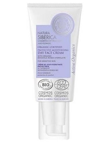 Crema Facial Dia Hidratante Piel Sensible 50Ml Eco de Natura Siberica