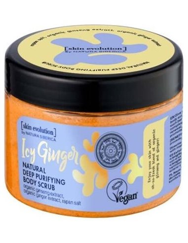 Skin Evolution Icy Ginger Exfoliante Corporal 300M de Natura Siberica