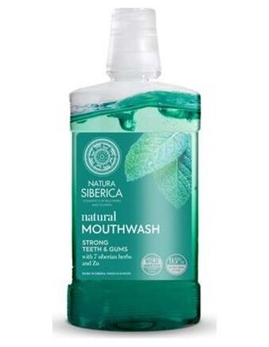 Enjuague Bucal Natural 7 Hierbas Siberianas 520Ml. de Natura Siberica