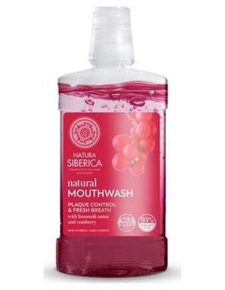 Enjuague Bucal Natural Schizandra Y Arandano 520M de Natura Siberica