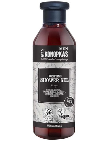 Men Gel De Ducha Purificante 280Ml. Vegan de Dr. Konopka´S