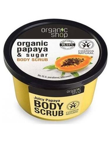 Exfoliante Corporal Renovador Papaya 250Ml. de Organic Shop