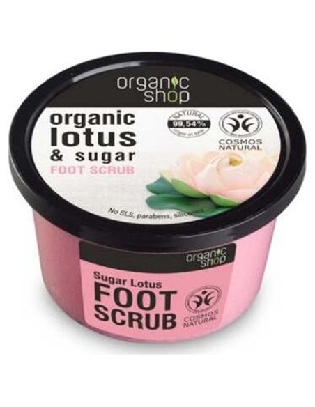 Exfoliante Para Pies Loto 250Ml. de Organic Shop