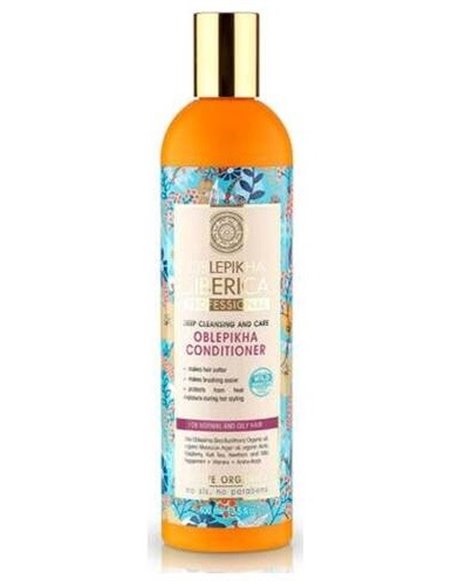 Oblepikha Acondicionador Limpieza Profunda 400Ml. de Natura Siberica