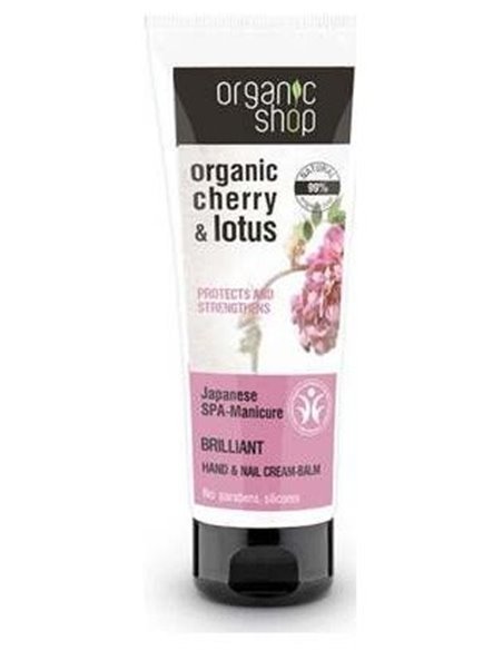 Crema-Balsamo Manos Y Uñas Cereza-Loto 75Ml. de Organic Shop