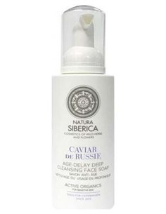 Jabon Facial Limpieza Profunda Caviar Rusia 175Ml. de Natura Siberica