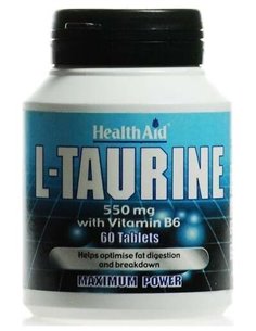 L-Taurina 60Comp. Health Aid de Health Aid