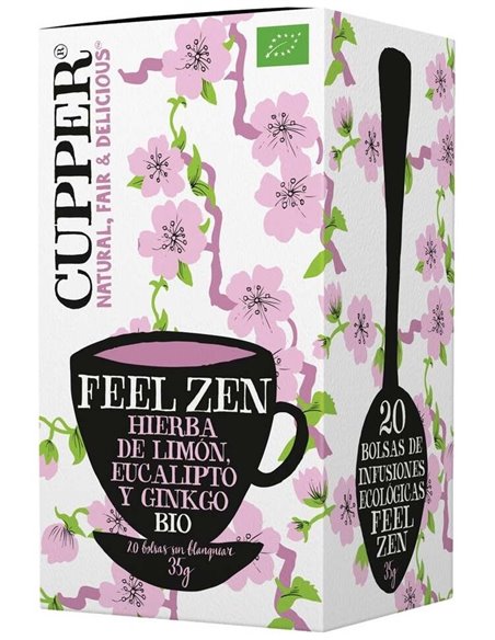 Feel Zen Infusion 20Bolsitas. Bio de Cupper