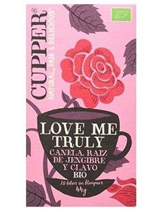 Love Me Truly Chai Infusion 20Bolsitas. Bio de Cupper