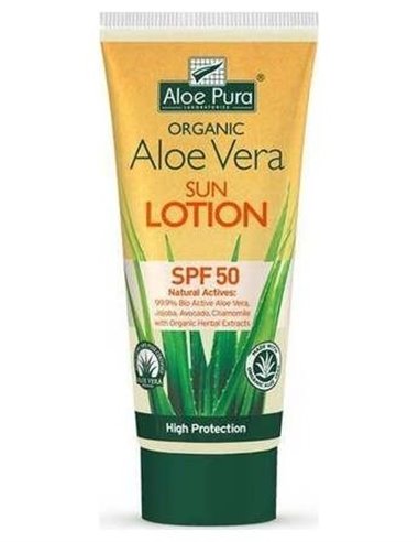 Protector Solar Factor 50 Aloe Pura 200 Ml de Madal Bal