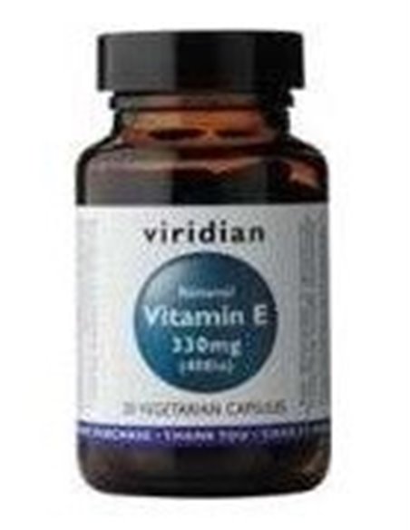 Vitamin E 330Mg. Natural 30Cap.Veg. de Viridian