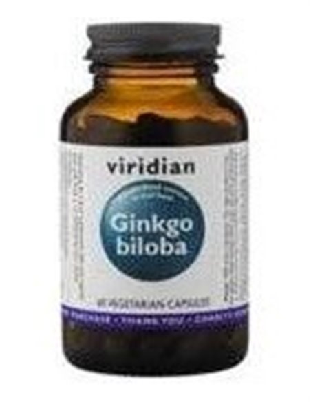 Ginkgo Biloba Ext. Estandarizado De Hoja 60Cap.Veg de Viridian