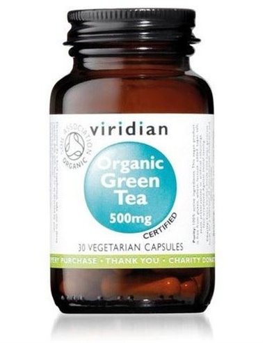 Te Verde Organico 500Mg 30Vcap. de Viridian