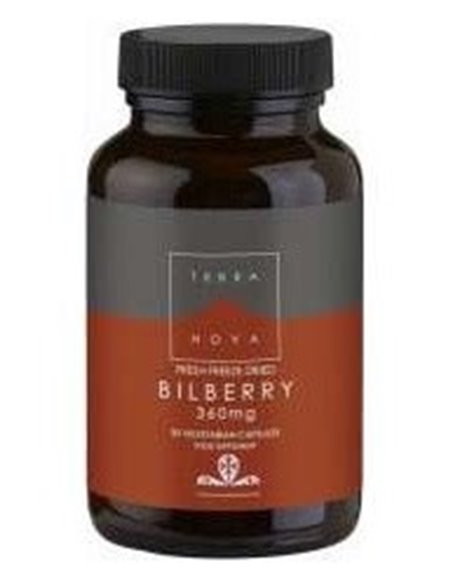 Mirtilo 360 Mg (Vaccinium Myrtillus)  50 Vcáps de Terranova