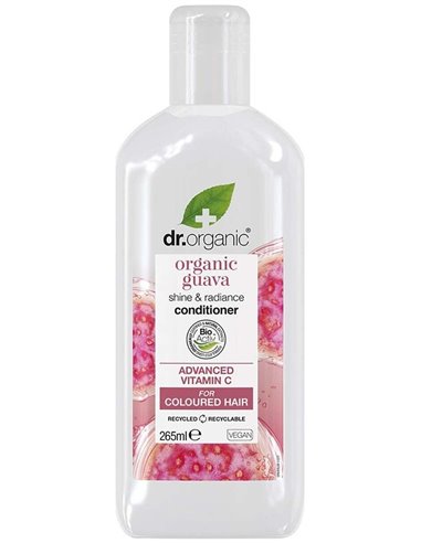 Acondicionador Cabello Teñido Guayaba 265Ml de Dr. Organic