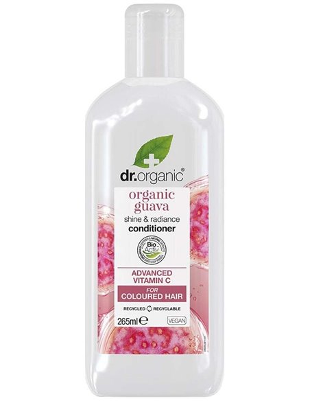 Acondicionador Cabello Teñido Guayaba 265Ml de Dr. Organic