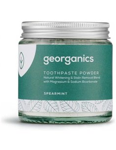 Dentifrico Mineral Hierbabuena Polvo 60Ml. de Georganics