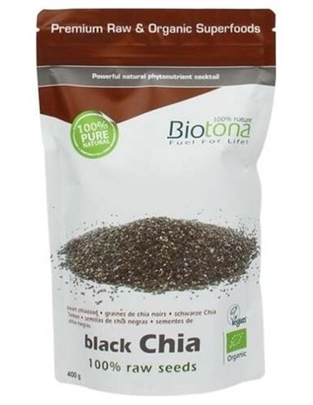 Black Chia Raw Seeds de Biotona