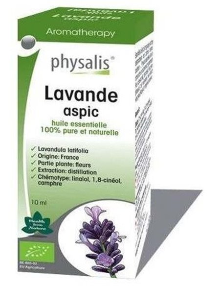 Esencia Lavanda (Spica) 10Ml. Bio de Physalis