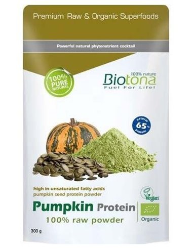 Pumpkin Protein Raw Proteina De Calabaza 300Gr Bio de Biotona