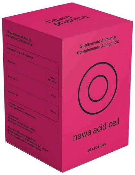 Hawa Acid Cell 60Cap. de Hawa Pharma